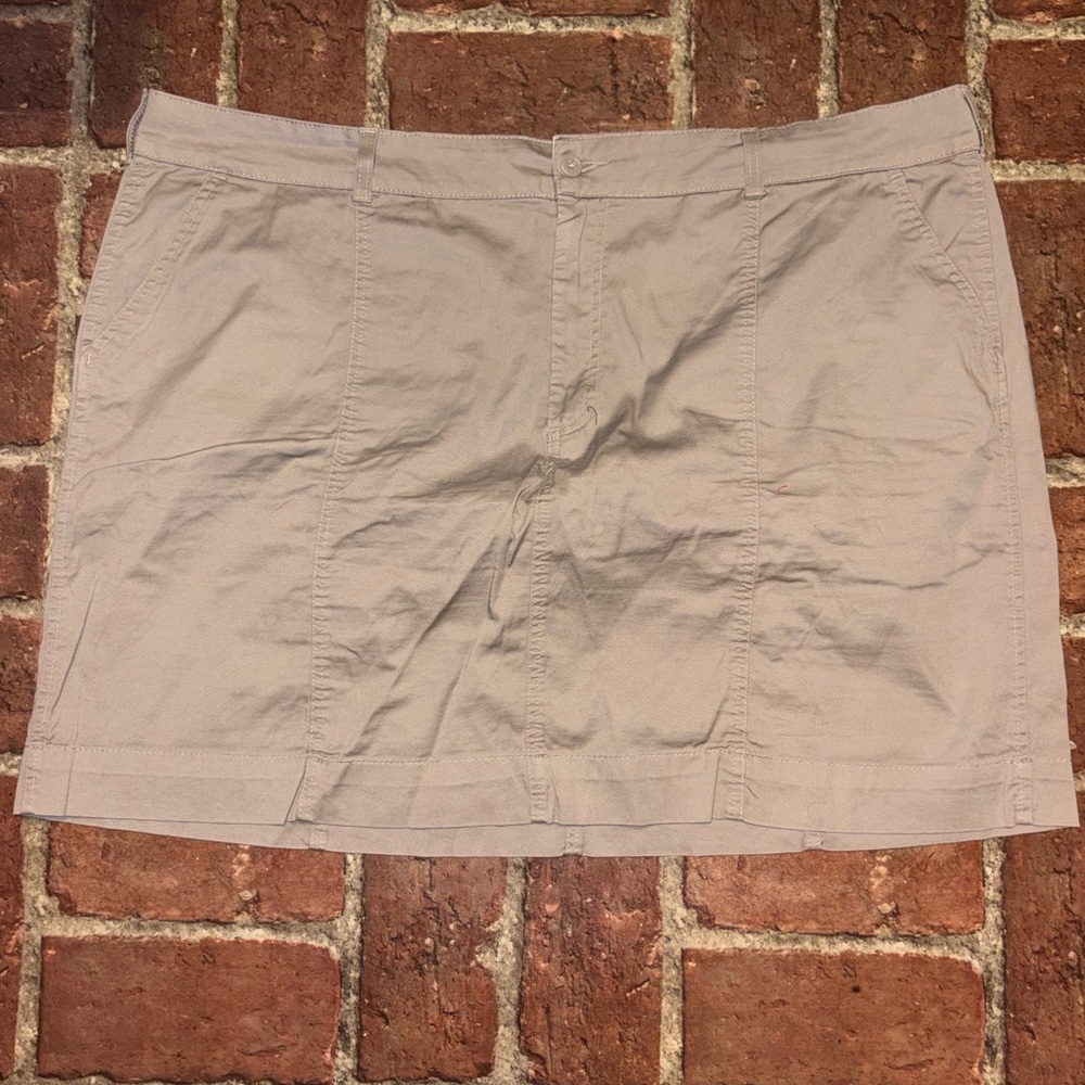 Lee Pink and Beige Casual Skirt